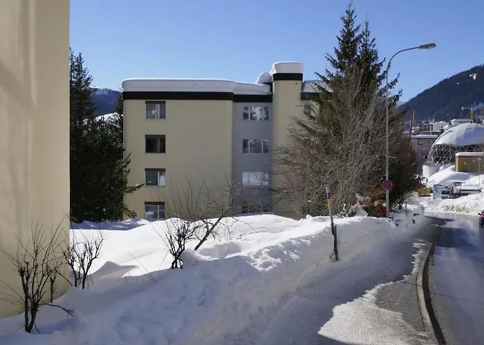 公寓 Allod Park Haus C 707 By Interhome 达沃斯